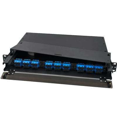 جودة  OS2 MPO MTP Patch Panels UPC Duplex LGX Adapter SC Fiber Patch Panel مصنع