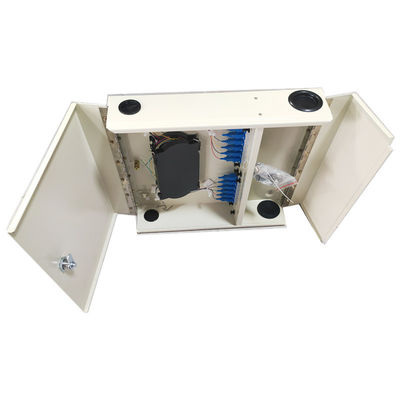 OEM Wall Mount لصق او جمع نسيج FTTH Fiber Term Unit 48 جوهر