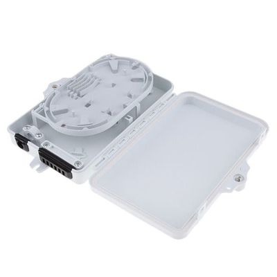 6ميناء Fiber Optic Terminal صندوق SC APC / UPC SM SX PC + ABS رمادي فاتح للاتصالات