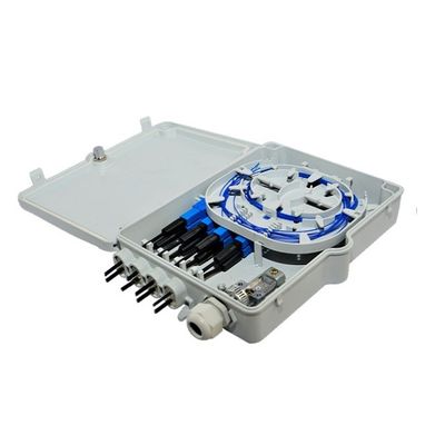 8ميناء Fiber Optic Terminal صندوق IP-66 مستوى الحماية SM SC Wall Pole Mount