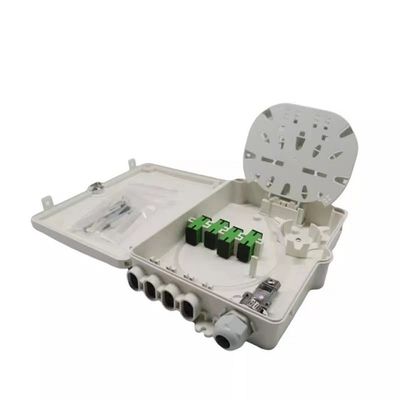 8ميناء Fiber Optic Terminal صندوق IP-66 مستوى الحماية SM SC Wall Pole Mount