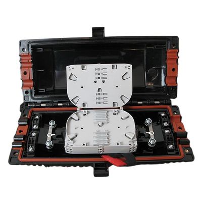 ماء Ip68 3 في 3 خارج أفقي نوع لصق الإغلاق 96 النوى الألياف إسقاط الإغلاق