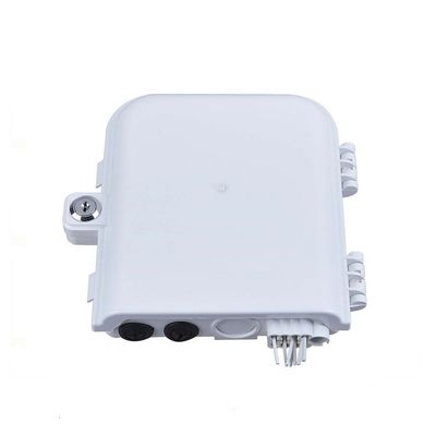 صندوق طرفي من الألياف البصرية 8جوهر SM / DX SC / LC / ST / FC رمادي فاتح / أسود IP 66