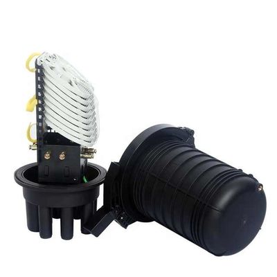 القبة العمودية لإغلاق الألياف البصرية 144جوهر 288جوهر Dome Fiber Optical Joint صندوق