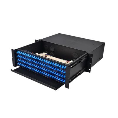 3u 3ru 19 &quot;ODF 96 الألياف الضوئية المثبتة على رف الضميمة نوع الدرج لوحة التصحيح