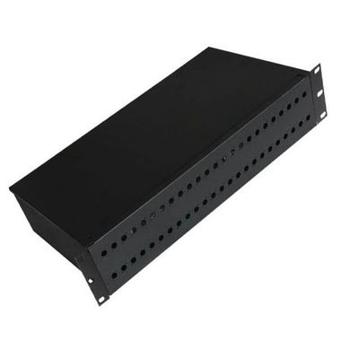 19 &quot;2U الألياف التصحيح رف جبل الثابتة نوع 48 كور محول FC