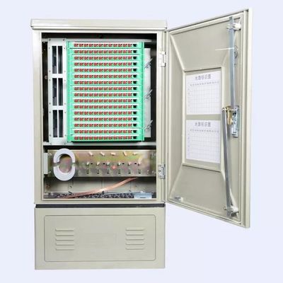 UPC APC كابينة الألياف البصرية SMC صندوق ليف خارجي 144 منفذ 144 كور