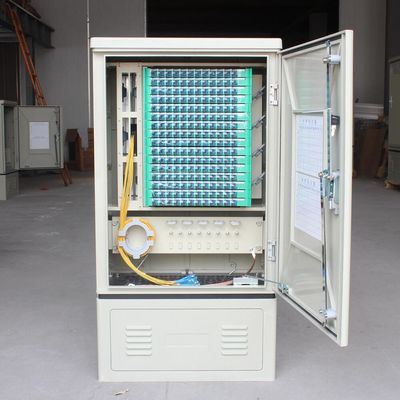 UPC APC كابينة الألياف البصرية SMC صندوق ليف خارجي 144 منفذ 144 كور