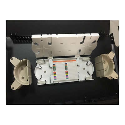 لصق او جمع MPO MTP Patch لوحةs 144F SC APC 4U Fiber Patch لوحة 12 مشترك كهربائي