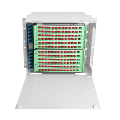 144 جوهر ODF Patch لوحة Sc / Fc مشترك كهربائي 19 لوحة تصحيح الألياف البصرية