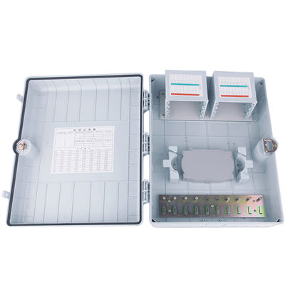 مقسم الألياف البصرية LGX PLC APC / UPC 1x64 PLC الفاصل ، رمادي فاتح