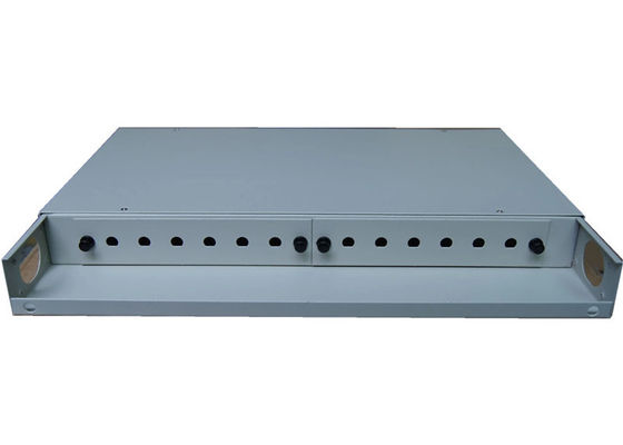 صندوق إنهاء الألياف البصرية ODF المثبت على الرف الثابت 2U 48 صندوق إنهاء الألياف البصرية الأساسي