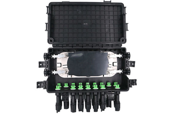 FTTB مقاوم للماء الألياف البصرية مربع المحطة SC IP68 2 في 2OUT 48جوهر 16ميناء