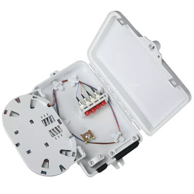 4ميناء Fiber Optic Terminal صندوق SC سيمبلكس SM Cables أبيض مقاوم للماء IP-66