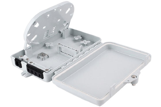 4ميناء Fiber Optic Terminal صندوق SC سيمبلكس SM Cables أبيض مقاوم للماء IP-66