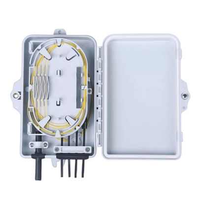 4ميناء Fiber Optic Terminal صندوق SC سيمبلكس SM Cables أبيض مقاوم للماء IP-66