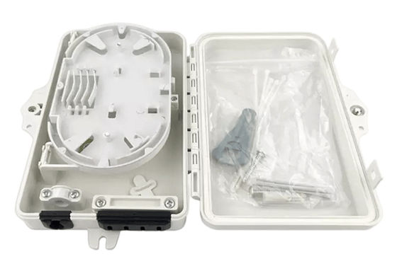 4ميناء Fiber Optic Terminal صندوق SC سيمبلكس SM Cables أبيض مقاوم للماء IP-66
