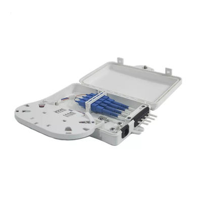 4ميناء Fiber Optic Terminal صندوق SC سيمبلكس SM Cables أبيض مقاوم للماء IP-66