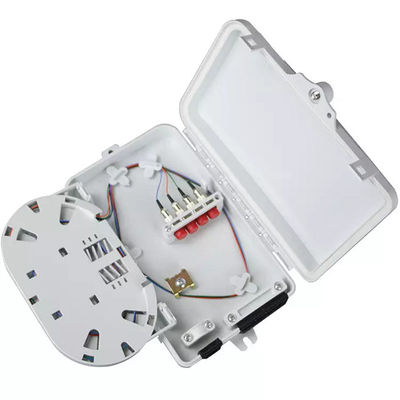 4ميناء Fiber Optic Terminal صندوق SC سيمبلكس SM Cables أبيض مقاوم للماء IP-66