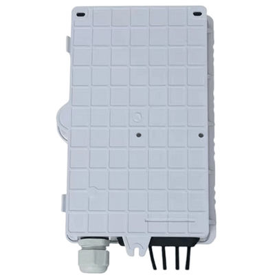 4ميناء Fiber Optic Terminal صندوق SC UPC SX SM White IP66 للاتصالات