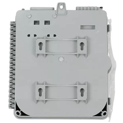 صندوق طرفي من الألياف البصرية 12ميناء SC / LC / ST / FC IP-66 UPC / APC رمادي فاتح FTTH