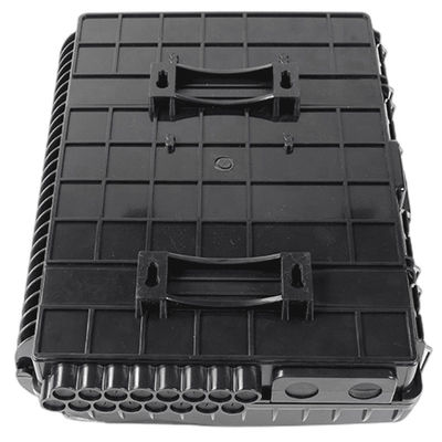 16ميناء Fibre Optic Terminal صندوق SC / LC / ST / FC LGX PLC SM / MM مثبت على الحائط