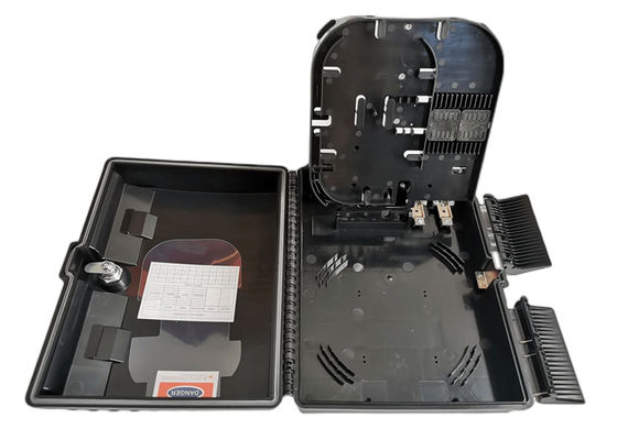 16ميناء Fibre Optic Terminal صندوق SC / LC / ST / FC LGX PLC SM / MM مثبت على الحائط