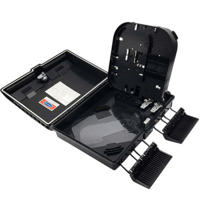 16ميناء Fibre Optic Terminal صندوق SC / LC / ST / FC LGX PLC SM / MM مثبت على الحائط