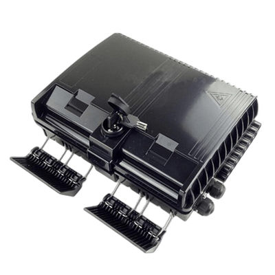 16ميناء Fibre Optic Terminal صندوق SC / LC / ST / FC LGX PLC SM / MM مثبت على الحائط