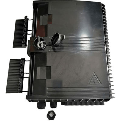 16ميناء Fibre Optic Terminal صندوق SC / LC / ST / FC LGX PLC SM / MM مثبت على الحائط