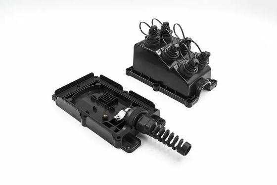 صندوق ضميمة الكابلات الخارجية MST SST 6 Fiber FTTH Terminal صندوق