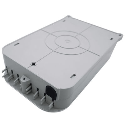 16جوهر الفاصل FTTH Distribution صندوق UPC / APC Wall Mount Gray رمادي فاتح