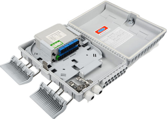 داخلي / خارجي 16 منفذ فاصل ألياف بصرية FTTH صندوق