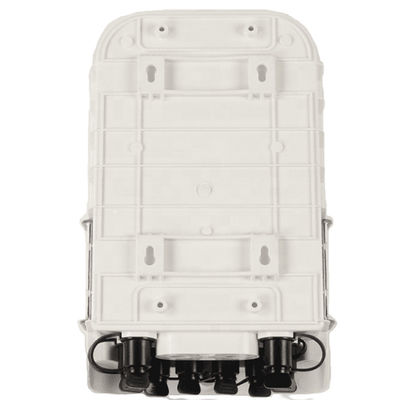 ABS PLC 8 ميناء Fiber Termination صندوق رمادي الضميمة الطرفية الضوئية IP65