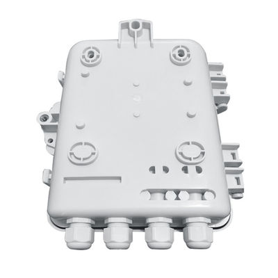 SC 1x8 PLC Fiber Optic الفاصل صندوق IP65 12جوهرs مثبت على الحائط