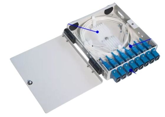 صندوق صغير للتثبيت على الحائط ، صندوق محار FTTD / FTTH Optic Termination صندوق DSL