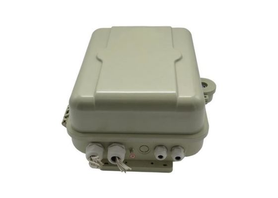 SMC FTTH Splitter Distribution Box LGX Wall Mount أو Pole Mount رمادي فاتح