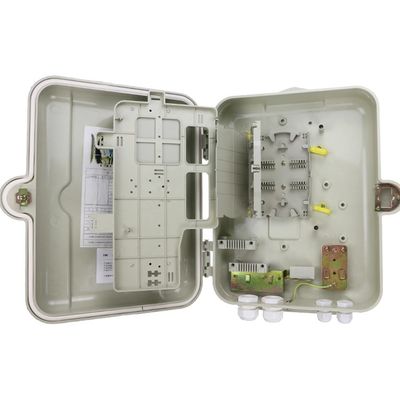 LGX Fiber Optic PLC الفاصل 1x32 SMC + ABS سيمبلكس / دوبلكس Grey