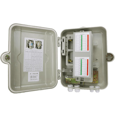 LGX Fiber Optic PLC الفاصل 1x32 SMC + ABS سيمبلكس / دوبلكس Grey