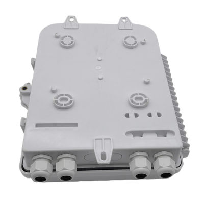 الأبيض الألياف البصرية الفاصل مربع LC 1x16 PLC الفاصل جدار جبل