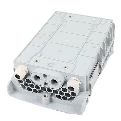 SM / MM صندوق الألياف البصرية الفاصل رمادي فاتح 1x8 PLC الفاصل