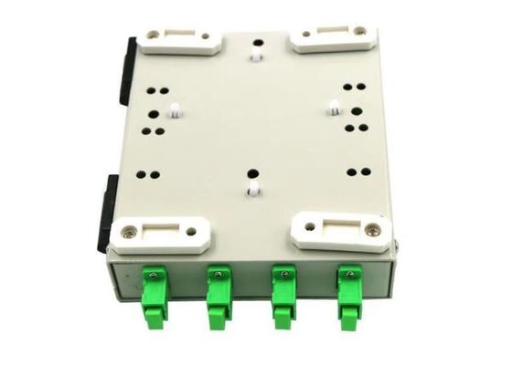 FTB Series Wall Mount Fiber Optic Terminal صندوق 4 جوهر FTTH مع محولات Apc