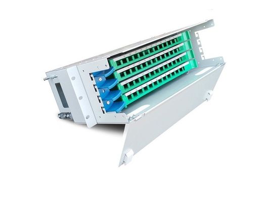 ODF 48 ميناء SC Fiber Patch لوحة رف جبل Multimode 48 جوهر