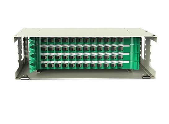 ODF 48 ميناء SC Fiber Patch لوحة رف جبل Multimode 48 جوهر