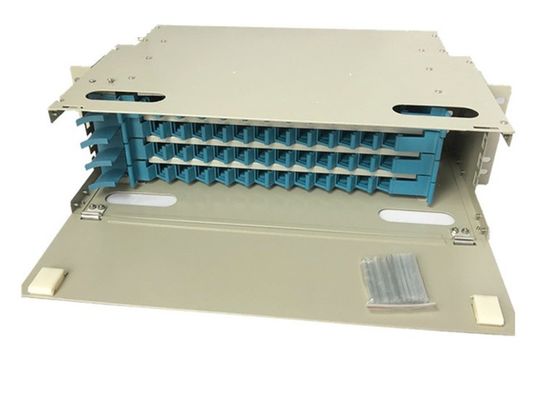 ODF 48 ميناء SC Fiber Patch لوحة رف جبل Multimode 48 جوهر