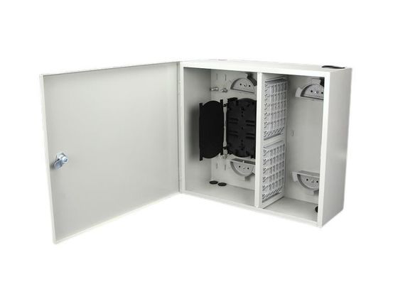 صندوق توزيع الضميمة الليفية المثبتة على الحائط ODF FC 72F 72 ميناء Single Door