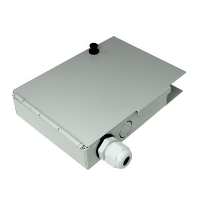 FTTH Mini Wall Mount Fibre Optic Terminal صندوق 8ميناء SC / LC / ST / FC
