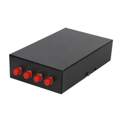 حامل صغير جداري / هوائي ODF 4 Port Fiber Termination Box LC / UPC D-Hold Adapter