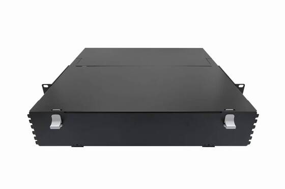 2U 288 Cores MTP MPO -LC Patch panel ODF Chassis enclosure Sliding type for 24 Cassettes