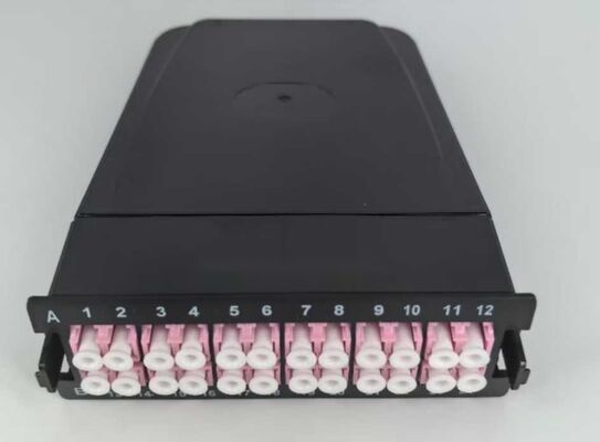 24 Cores MPO-LC MTP-LC SM OM3 OM4 Om5 breakout Cassettes Modules Plastic